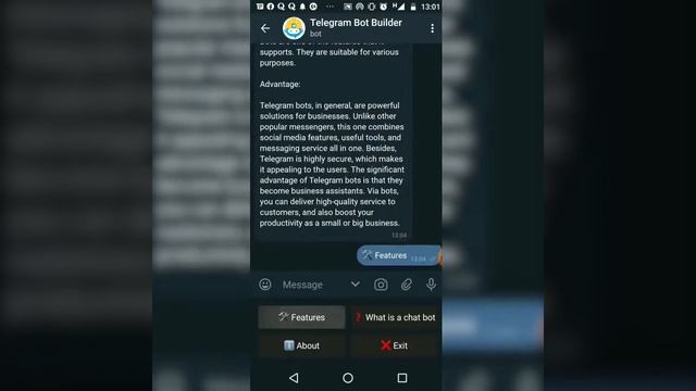 telegram chat bot смотреть онлайн