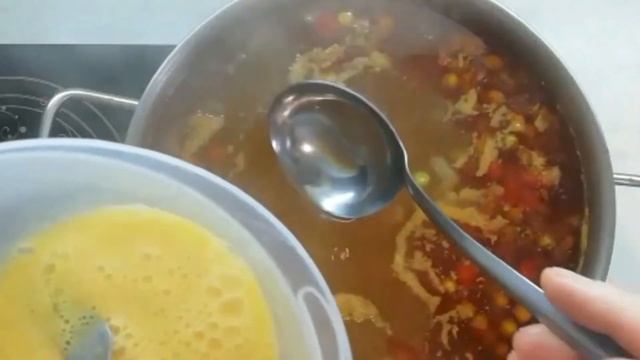 Dresala De Cartofi - Ciorba De Legume Cu Zdrențe De Ou și Smântână