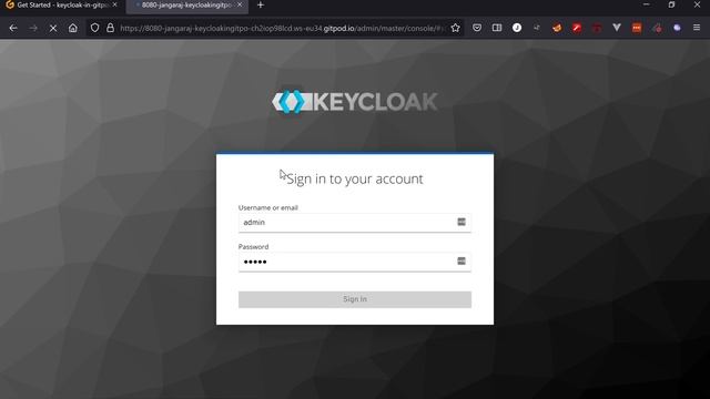 Keycloak in the Gitpod in 1 minute смотреть онлайн