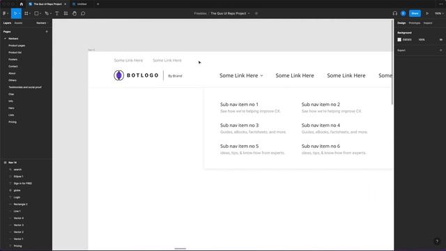 Designing a navbar for Unilever using The Quo Repo Project assets смотреть онлайн
