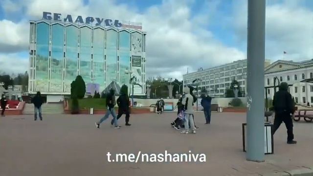 Задержания у метро "Партизанская" смотреть онлайн