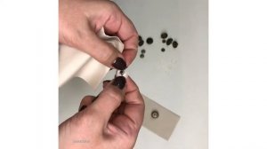 КАК УСТАНОВИТЬ МЕТАЛЛИЧЕСКУЮ/ДЖИНСОВУЮ ПУГОВИЦУ НА ПРЕССЕ ТЕР-2 / HOW TO INSTALL A METAL BUTTON