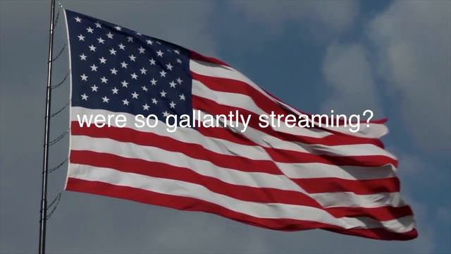 Star Spangled Banner Piano With Lyrics смотреть онлайн