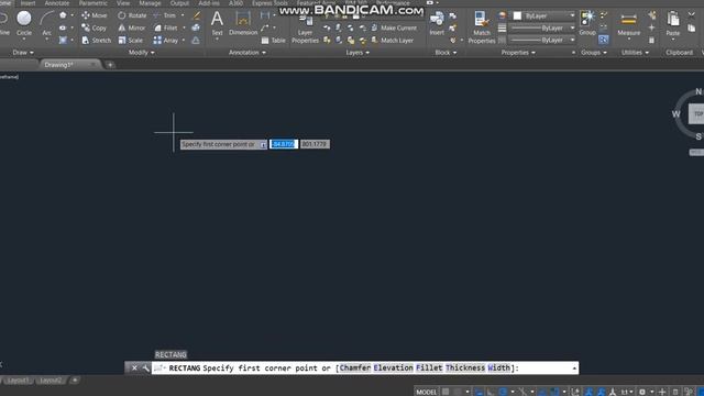AutoCAD: Draw Objects (Line, Polyline, Circle, Rectangle, Polygon, Ellipse, Hatch, Cloud) смотреть онлайн