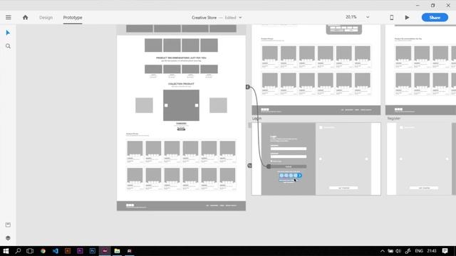 Tutorial Membuat Prototype Website E-Commerce, Adobe XD - UI UX Design || Membuat Website E-Commerc смотреть онлайн