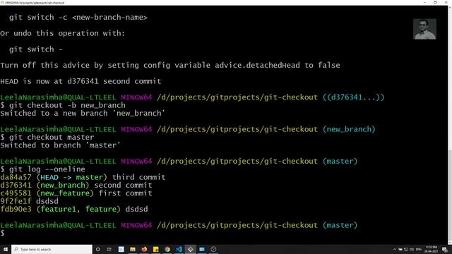 27. Git Checkout. Different ways of using the checkout command in the Git Project - GIT. смотреть онлайн