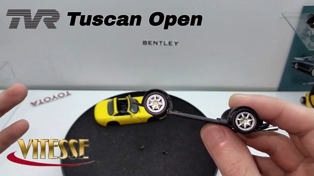 Очередная лимитка от Витесс | обзор модели TVR Tuscan Open top 1:43 Vitesse | Limited edition смотреть онлайн