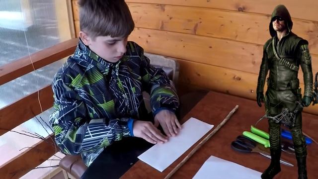 Лук и стрелы своими руками на даче смотреть онлайн