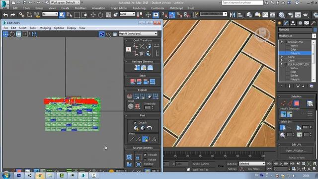 СОЗДАЕМ ТЕКСТУРУ ПАРКЕТА смотреть онлайн