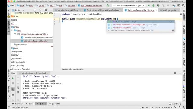 Simple Amazon Alexa Skill on Java with Gradle example смотреть онлайн