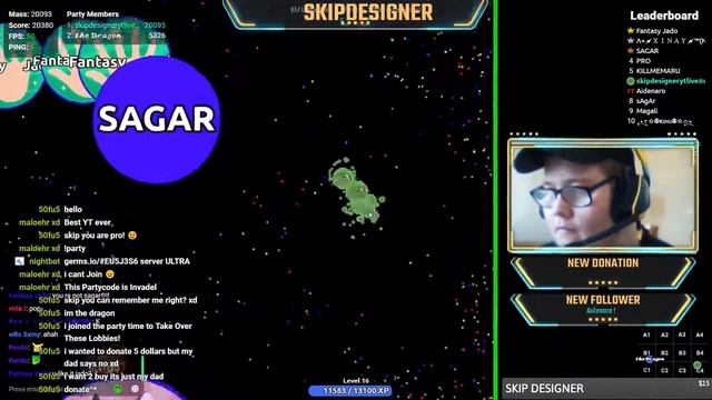 Playing germs.io/TAG Տι /Come Join Me And Let's Take Over These Lobbies! смотреть онлайн