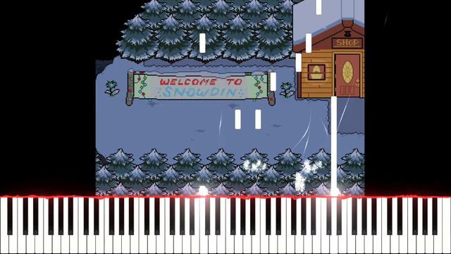 Undertale - Snowy(Snowdin Theme) Piano Cover смотреть онлайн