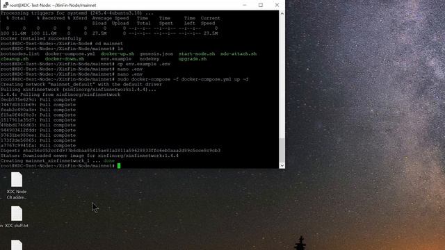 Deploying an XDC Network Masternode via Docker смотреть онлайн