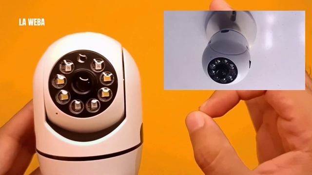 WIFI Panorama Camera - Cámara De Seguridad Foco Cámara 360 - UNBOXING ?