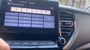 Хендай солярис кия Рио вход в #инженерное#меню#