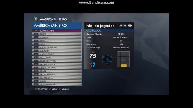 ATUALIZAÇÃO 6. 05 DO PATCH BMPES PARA PES2017 смотреть онлайн