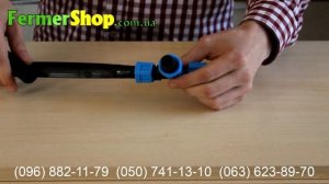 Монтаж капельной ленты в тройник