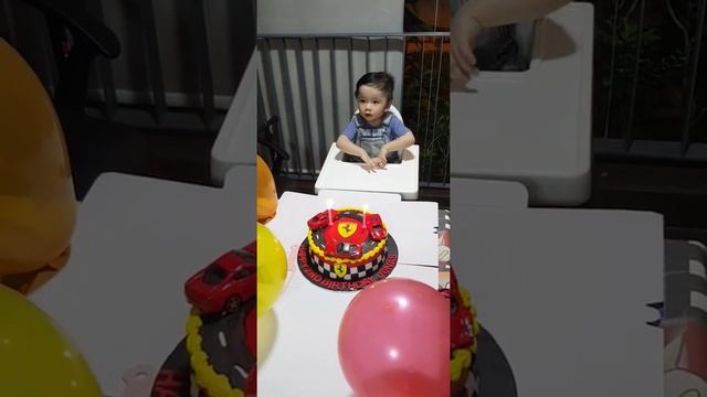 Happy birthday super cute baby ferrari sport car cake смотреть онлайн