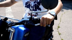 Первые шаги. Как трогаться и тормозить на мотоцикле.