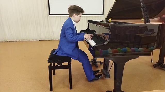 А. Диабелли Сонатина Соль мажор 1ч. К. Гурлитт Пьеса смотреть онлайн