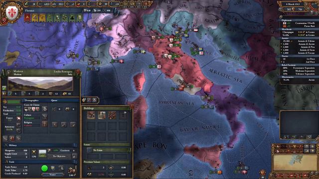 Europa Universalis 4 Toscana,Riunire l'Italia: #10 смотреть онлайн