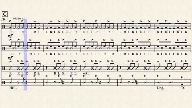 Perplexing - Drumline Cadence