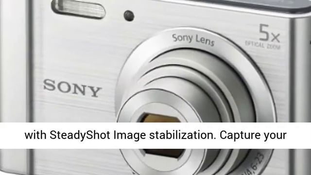 Sony (DSCW800) 20.1 MP Digital Camera (Silver) смотреть онлайн