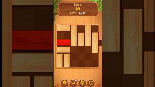 Unblock Sliding Block Puzzle Game Easy Level 23 #shorts #unblockpuzzle смотреть онлайн
