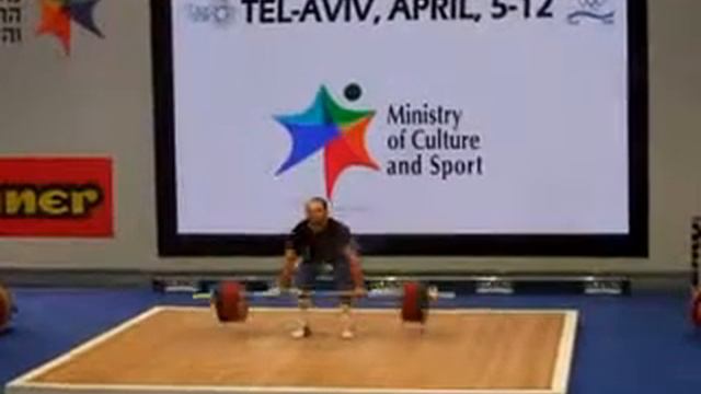 AVETISYAN Vanik. ARM .69 kg Category Men .171kg Clean&Jerk 07/04/14 смотреть онлайн