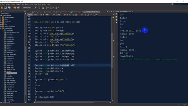 Java Tutorial 24 : String Output | Java Basic Syntax | JAVA PROGRAMMING LANGUAGE смотреть онлайн