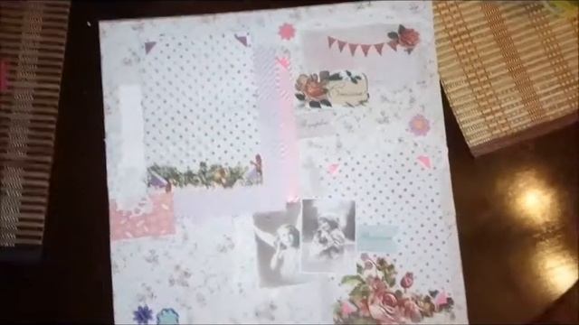 Подарочная страничка - скрапбукинг смотреть онлайн