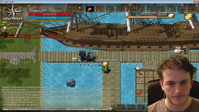 Orake NEWBIE ADVENTURES @ 2D oldschool MMORPG смотреть онлайн