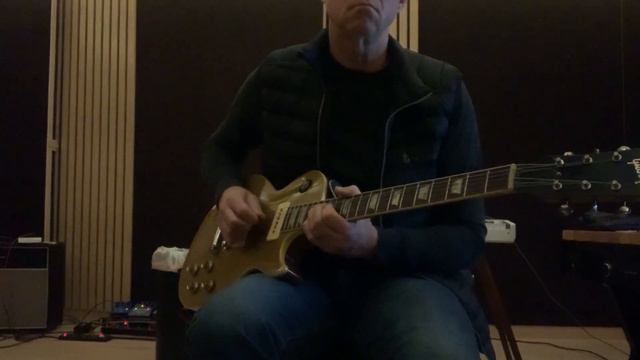 Blues guitar on a 1968 Gibson Les Paul Goldtop given to granddaughter by Ted McCarty смотреть онлайн