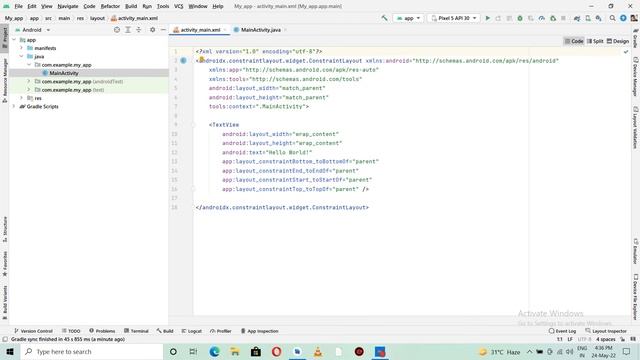 Create first Android app in Android studio 2022 смотреть онлайн