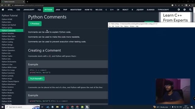 Syntax, Comment | Python | Malayalam Part 2 смотреть онлайн