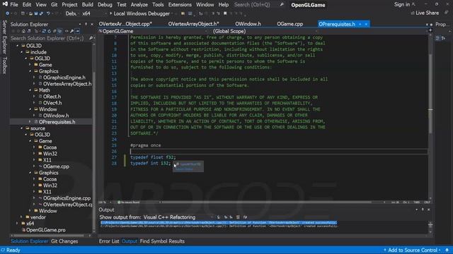 C++ OpenGL 3D Game Tutorial 3: Drawing a Triangle смотреть онлайн