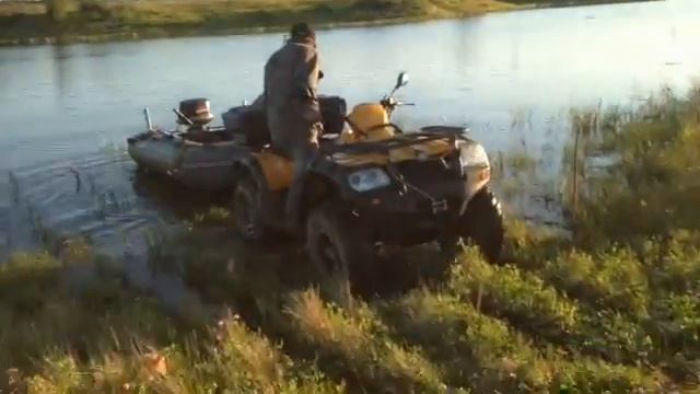 Испытание телеги "Удача-Ц" в полевых условиях. смотреть онлайн