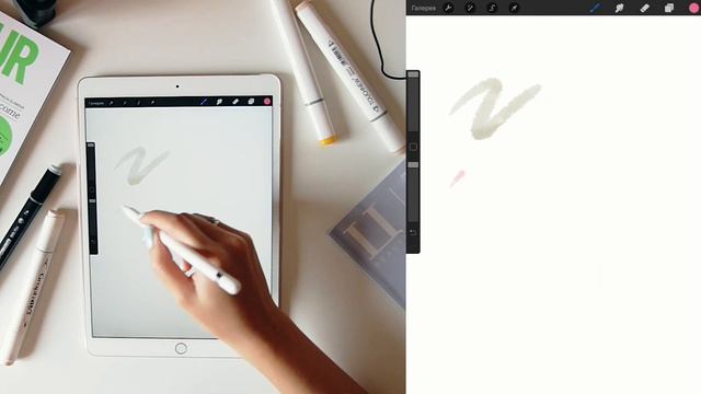 Рисуем на iPad в Procreate - iPad Pro 10,5 + apple pencil + procreate для иллюстраторо смотреть онлайн