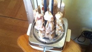 Куриные крылышки в электрошашлычнице с дымком. Очень вкусный рецепт! #шашлык