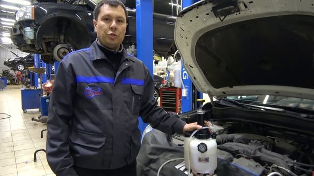 Замена тормозной жидкости на Субару Форестер 4-го поколения смотреть онлайн