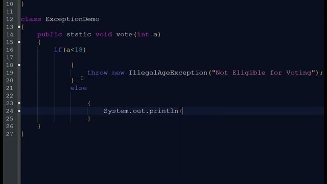 More about Exception 5-User Defined exceptions(Malayalam) смотреть онлайн