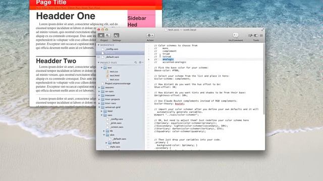 Fast prototyping with Sass смотреть онлайн