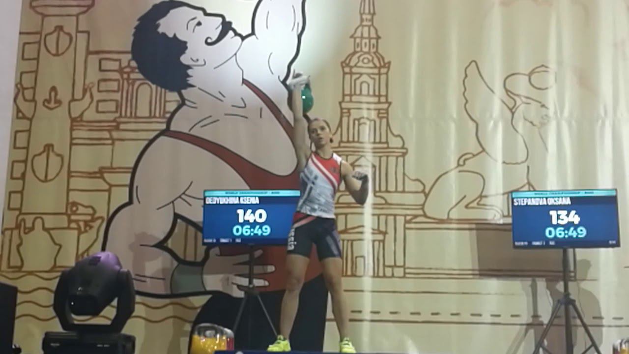 Kseniya Dedyukhina. Snatch 207 (WORLD RECORD). WC 2020, Saint Petersburg