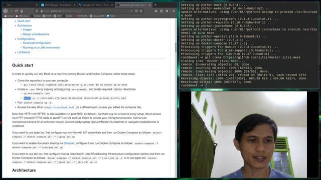 Cara install jitsi web conference di VPS dengan docker смотреть онлайн