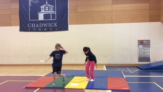 Grade 3 Movement composition- rope skipping- partner performance- summative assessment смотреть онлайн