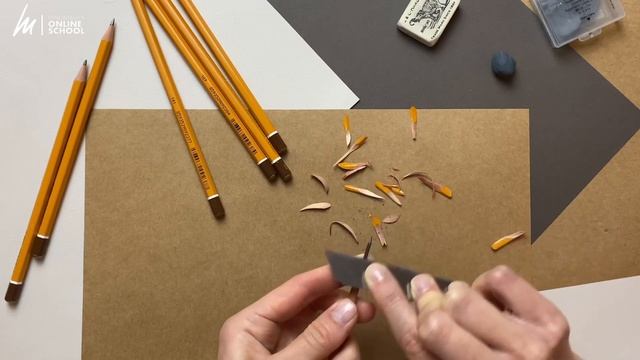 Как правильно точить карандаш для эффективности рисунка? смотреть онлайн