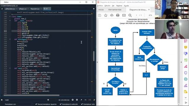 Flappy Bird con Aprendizaje por Refuerzo Q-learning (Python) смотреть онлайн