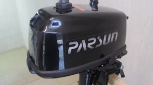 Мотор лодочный 2-х тактный PARSUN Т5NВМS с баком 9 л