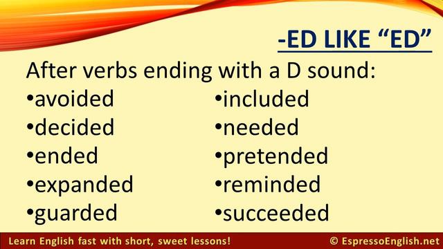 105 Regular Verbs in English with -ED: Pronunciation Practice смотреть онлайн
