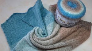 джемпер из секционной пряжи начало процесса